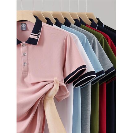 定制t恤印字polo衫logo新款夏季企业工作服广告文化衫工衣短袖男