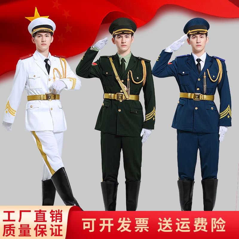 国旗班护卫队服装学校升旗手国旗仪仗队学生升旗仪式礼服表演出服