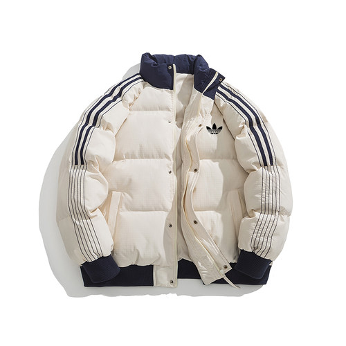 立领羽绒棉服冬季加绒加厚棉衣