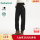 2025年冬季 新款 休闲束脚卫裤 热风女士加绒卫裤 运动风保暖休闲长裤