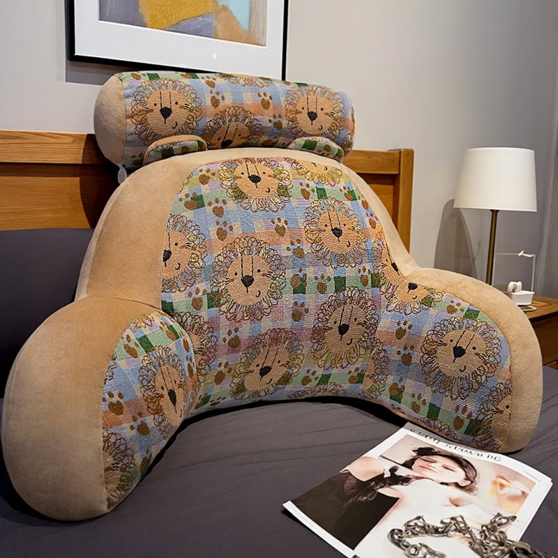 床头靠枕护腰护颈可拆洗靠垫软包