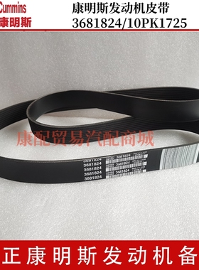 康明斯发动机皮带 3681824/10PK1725