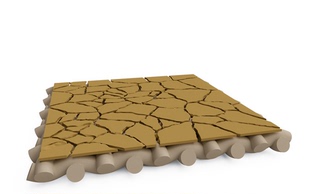 碳布破碎涂层 科研素材C4D 3D格式源文件热门高清素材技能模版4k