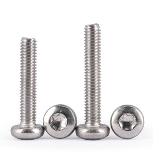 316不锈钢圆头内梅花螺丝沉头螺栓防盗花型螺丝螺钉M1.4M2M4M6M8