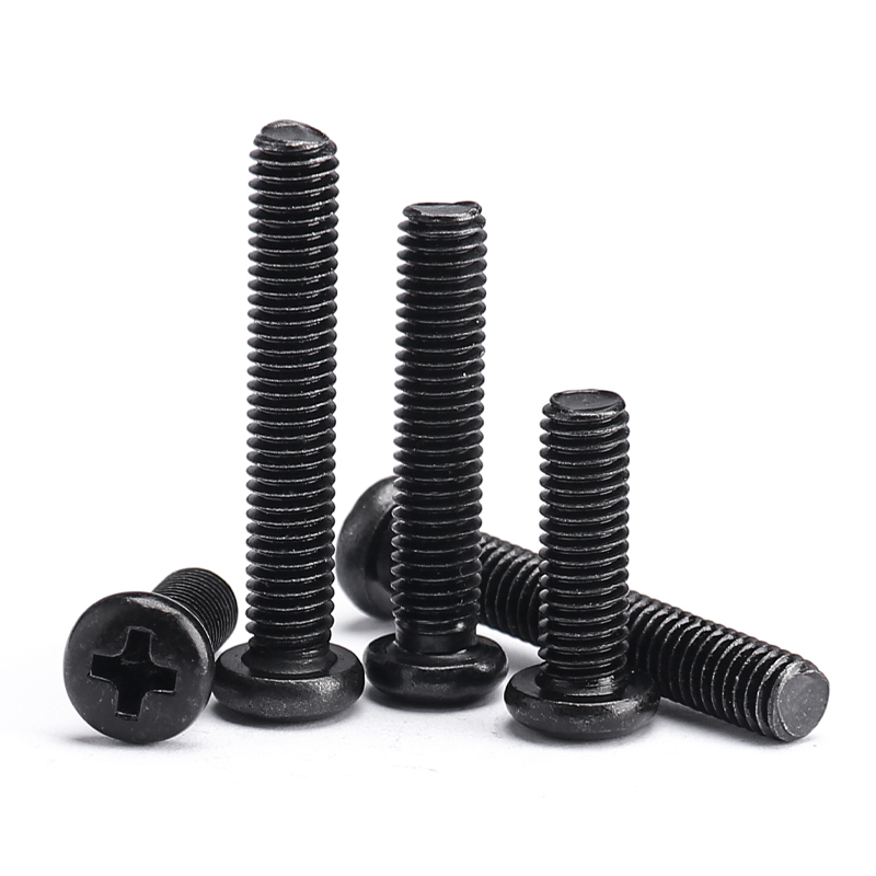 添瑞不锈钢黑色十字圆头螺钉