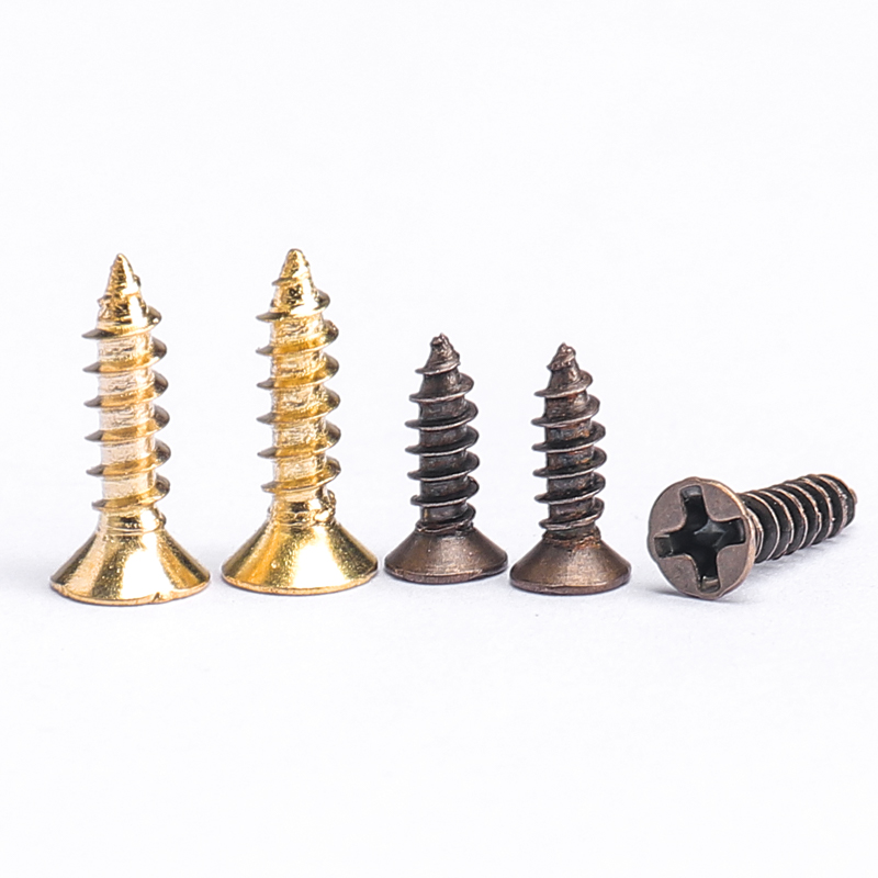 添瑞碳钢沉头古铜色自攻金色