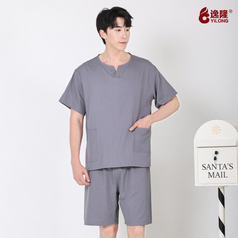 汗蒸服女2025新款高端浴服大码温泉洗浴中心汤泉水会桑拿足浴男款图片