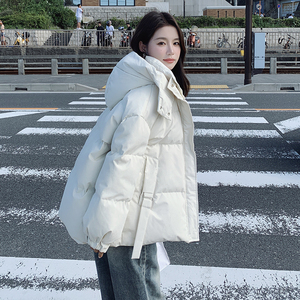 休闲保暖百搭棉衣棉服女小众显瘦保暖加厚2023新款冬季爆款面包服
