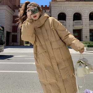 减龄漂亮洋气加厚棉衣棉服女2023新款冬季中长款小香风休闲面包服