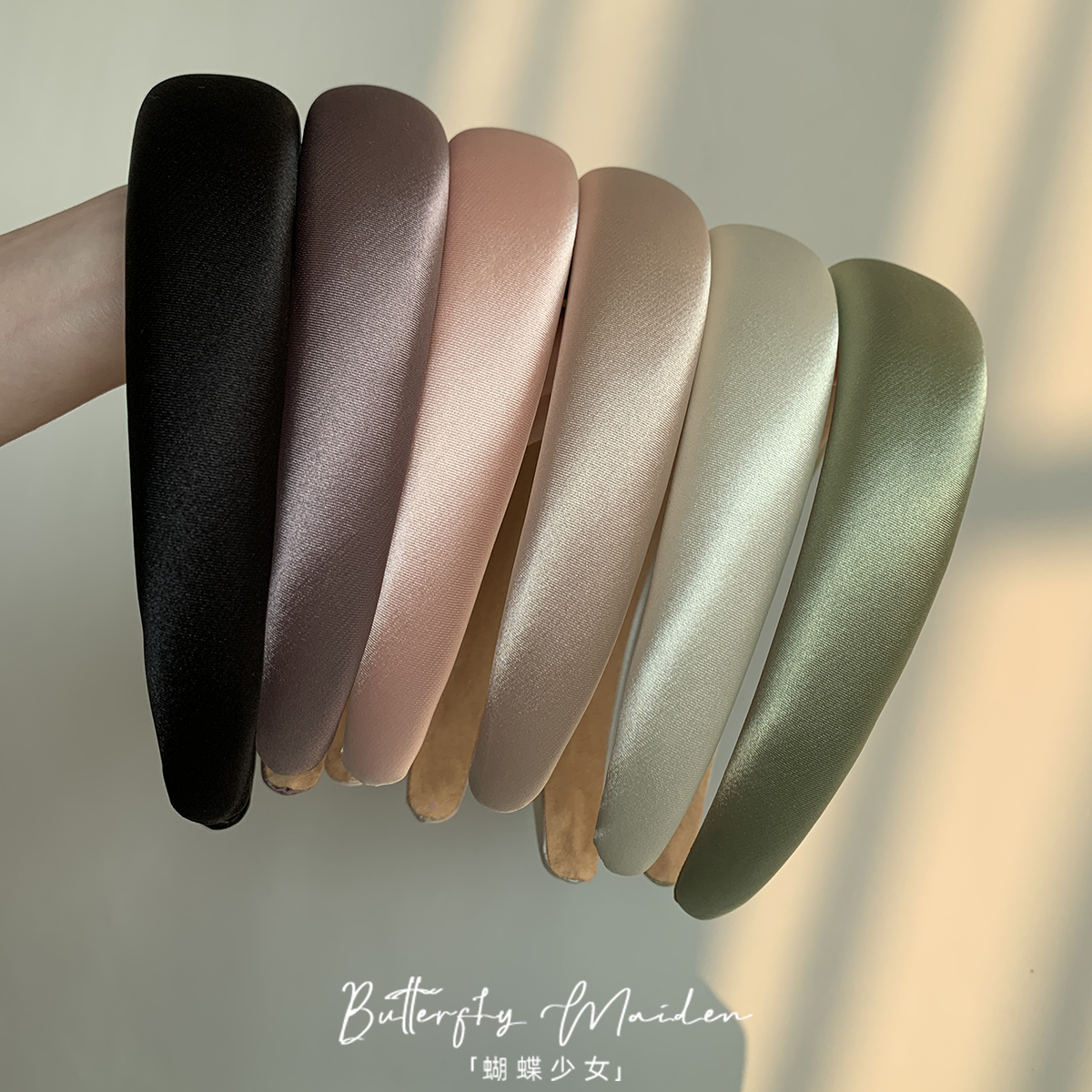 复古法式缎面高颅顶发箍港风超仙高级感优雅气质海绵宽边洗脸头箍