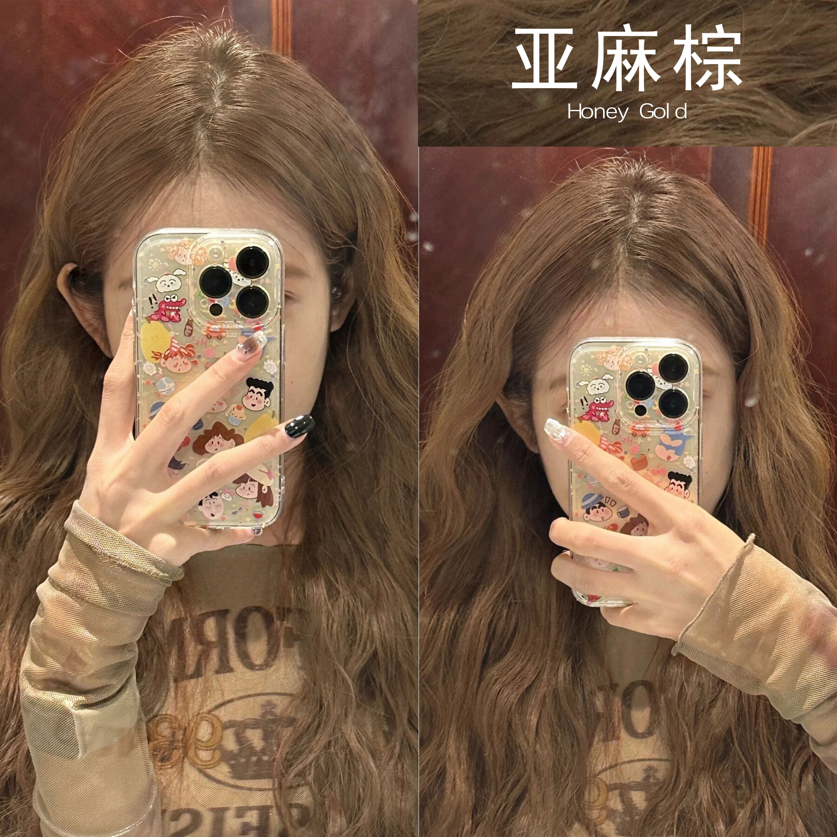 被闺蜜追问的显白发色植物染发