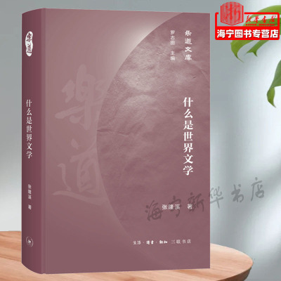 新华正版 什么是世界文学精乐道文库 张隆溪刁俊娅总主罗志田 文学理论 世界文学研究 三联书店 图书籍