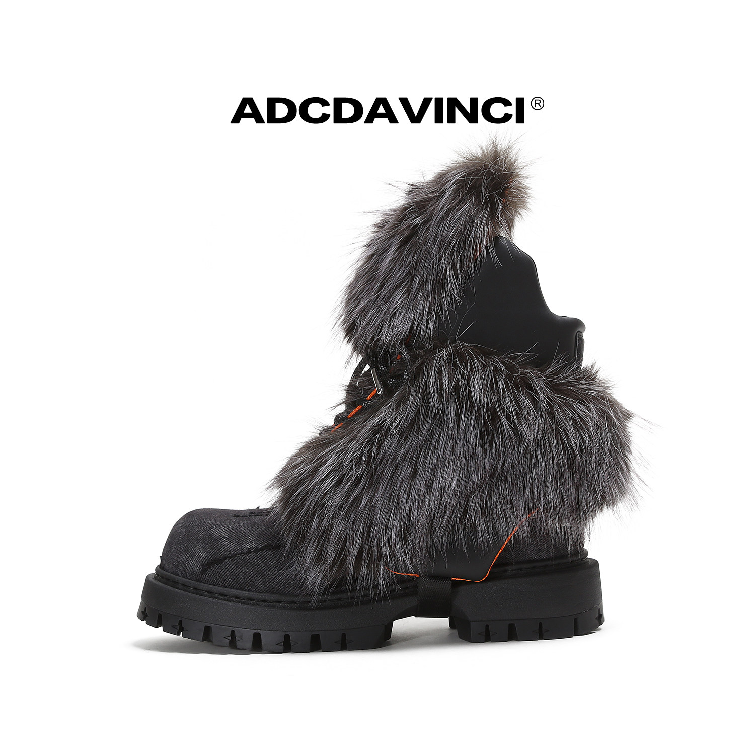 刘耀文同款  ADC达芬奇  靴子鞋套组合 洗水牛仔布轻便舒适马丁靴,流行男鞋,马丁靴,淘宝优惠券,粉丝福利购,淘宝优惠卷