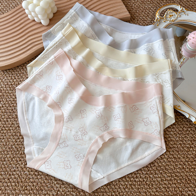 不勒肚子孕晚期专用无痕大码抗菌