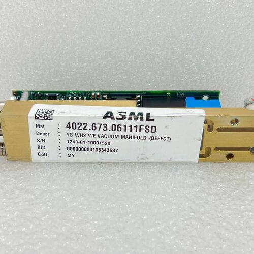 议价673.06111 / 3000-1243-01 YS WH2 WE Vacuum Manifold可维修