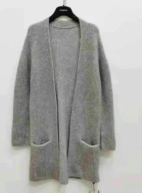 阿家5499141专柜正品2025春秋新款开衫毛衣外套毛针织衫长袖V领