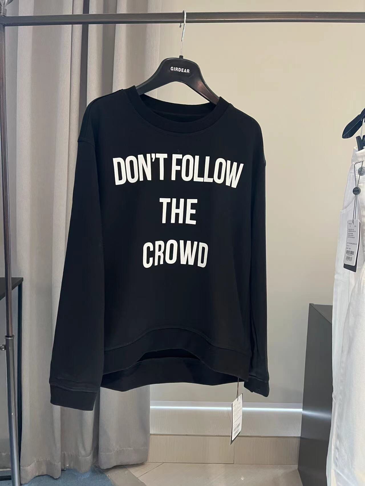 5300255阿字母显瘦卫衣卫衣秋冬女爆款卫衣女2023新款