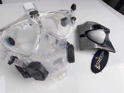 日本 GULL Mantis Fullface专业全面镜 潜水全面罩可配水下通话器
