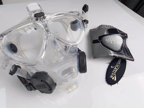 日本 GULL Mantis Fullface专业全面镜 潜水全面罩可配水下通话器