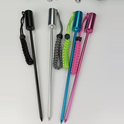 waterscuba摇铃叮叮棒铝合金彩色水下信号响铃提醒器探棒铃铛可拆