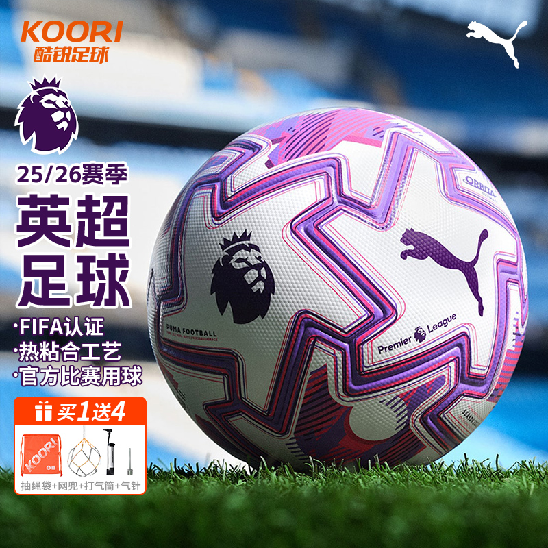 FIFA认证英超高端5号足球