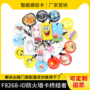 ID滴胶卡F8268 8211 125穿防火墙复制扣卡门禁卡出租屋感应卡8310