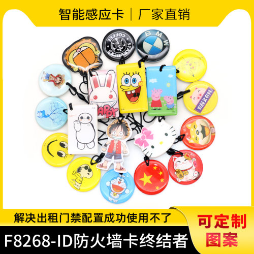 F8268芯片穿防火墙ID滴胶卡8310