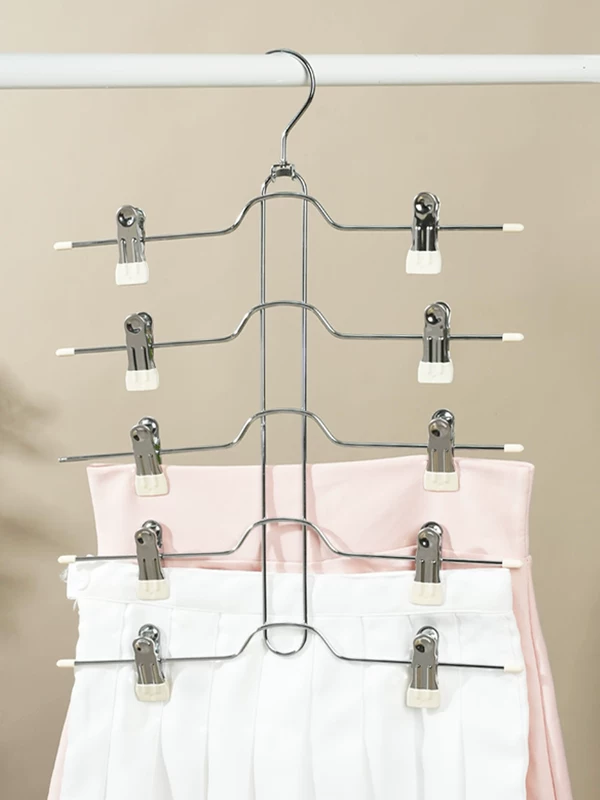 Trousers, storage system, mini-skirt, universal hanger