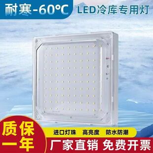 LED冷库专用灯保鲜库冷冻库照明灯防水耐低温冻库灯