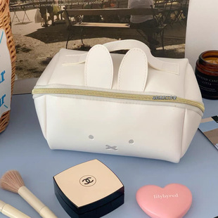 可爱米菲手提化妆包女大容量便携外出旅行洗漱化妆品小杂物收纳包