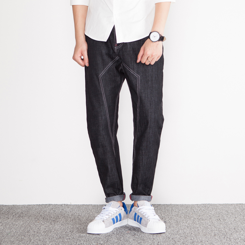 Jeans pour jeunesse Sarouel en coton pour automne - Ref 1462724 Image 1