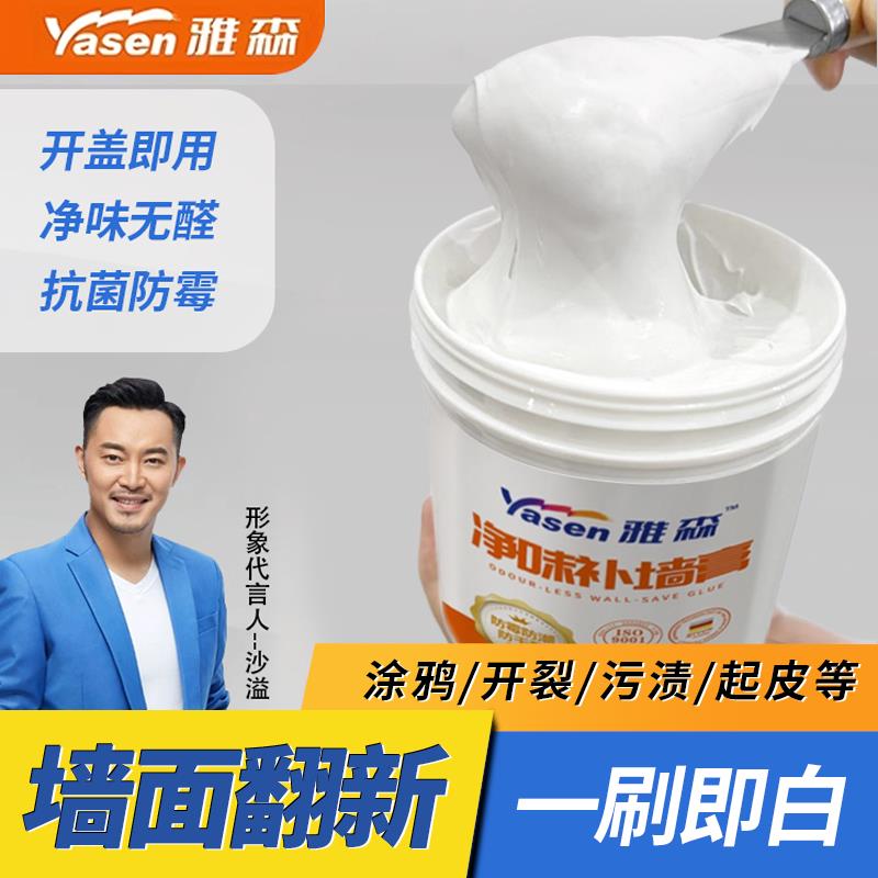 雅森墙面修补膏防水遮盖家用出租