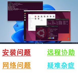 远程安装网络配置调试 win10/win11 WSL2子系统Linux/ubuntu