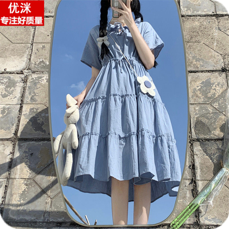 12岁女大童夏装13-15生学院风子14胖女孩宽松潮