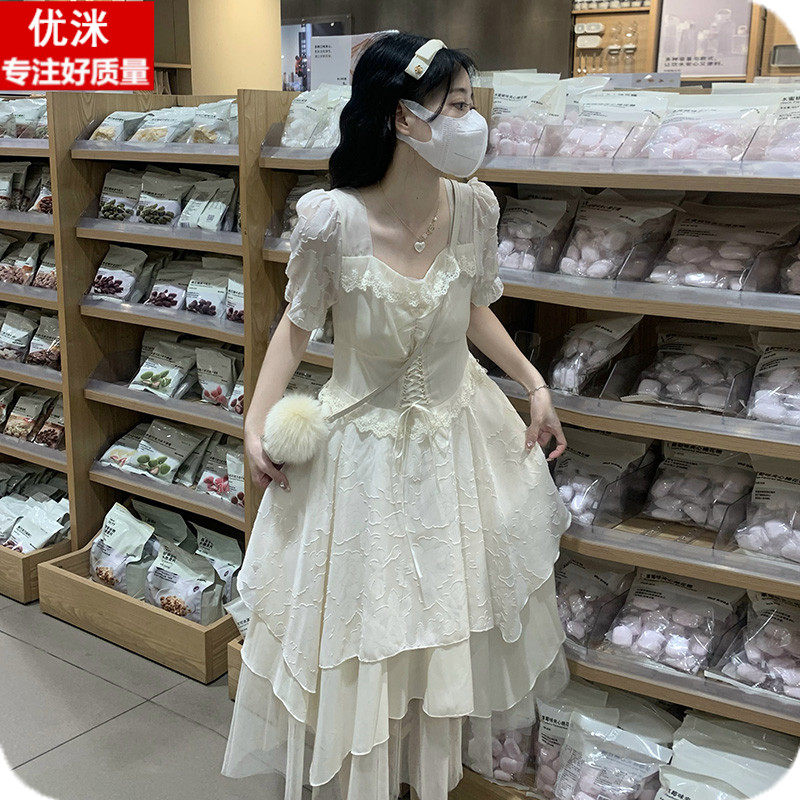 女大童洋气雪纺夏季生甜美可爱中长款14岁女孩超仙,童装/婴儿装/亲子装,连衣裙,淘宝优惠券,粉丝福利购,淘宝优惠卷