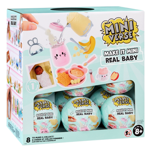 MGAminiverse宝宝辅食盲盒玩具