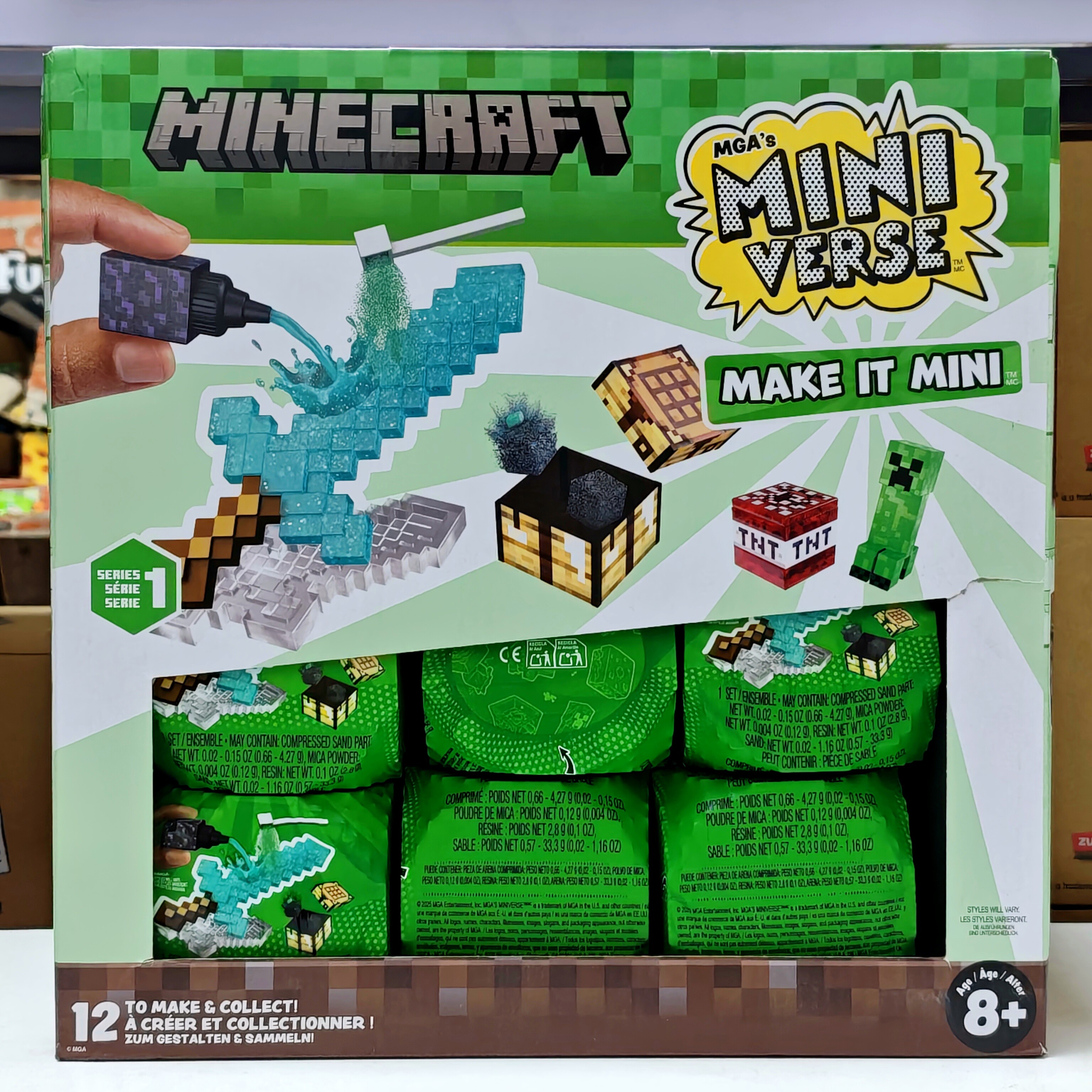 MGAminiverse我的世界Minecraft迷你积木套装儿童DIY拼装玩具盲盒图片