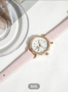 新款可爱米老鼠卡通手表女款初高中学生考试专用小众单纯送好闺蜜