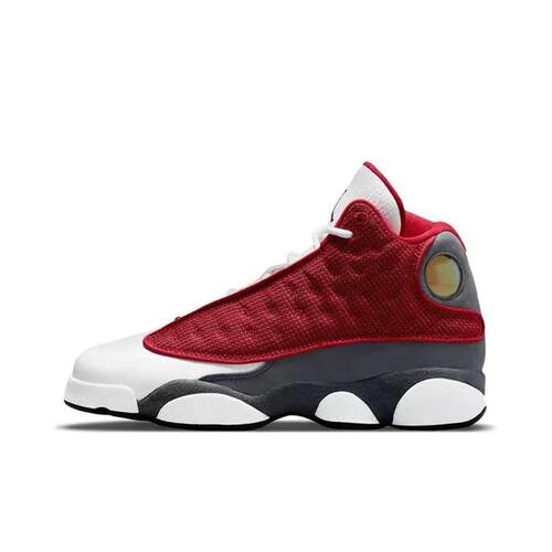 Jordan Air Jordan 13 AJ13白红灰男女高帮经典球鞋884129-600