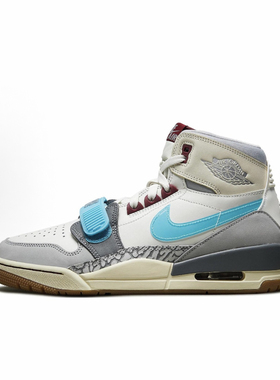 JORDAN Legacy AJ312 白灰蓝高帮复古篮球鞋白灰蓝FB1875-141