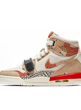 Jordan Legacy 312 AJ312 白粉爆裂GS高帮休闲篮球鞋 AT4040-106