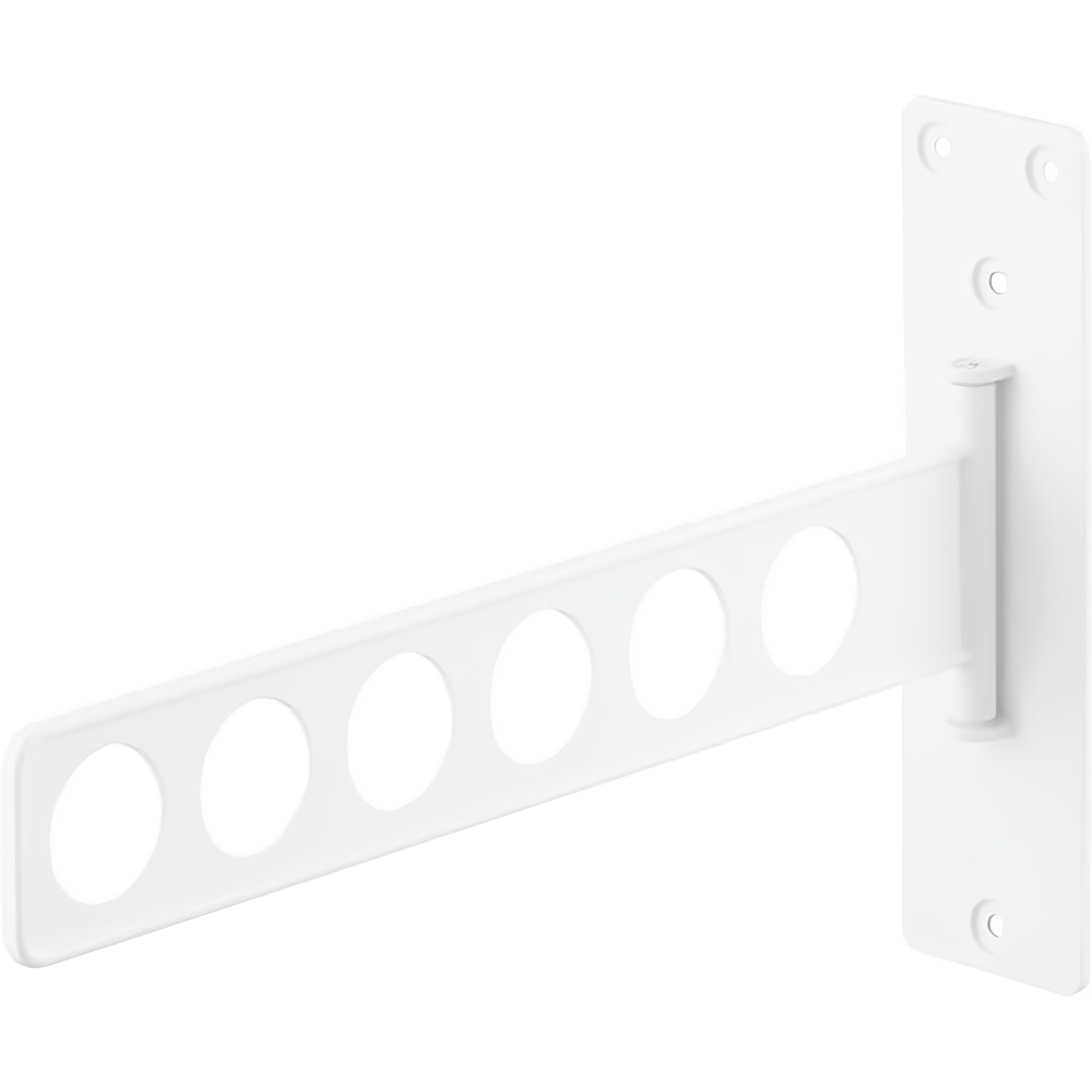 山崎实业Yamazaki日本采购省空间墙壁固定打孔衣服置物架挂衣架