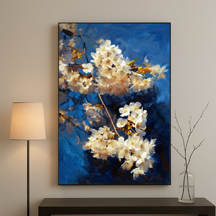 浪漫风格 印象派厚涂唯美写实主义法式 纯手绘油画 春日来信