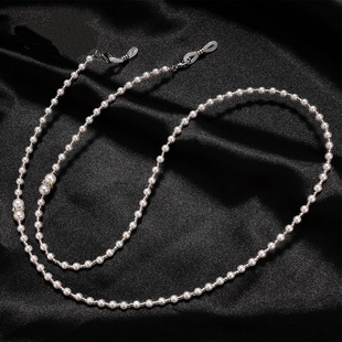 珍珠眼镜链女挂脖时尚潮款网红复古墨镜太阳眼镜链条挂链挂绳链子