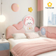榻榻米墙围软包女孩可爱兔子公主儿童房床头板靠背垫墙面防撞贴