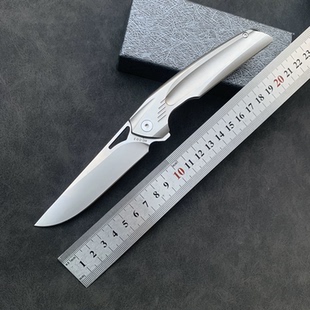 高端M42高速钢小刀65HRC高硬度整刀耐磨耐刮防生锈折刀水果刀