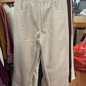 新款高腰休闲高级感阔腿裤直筒裤54361