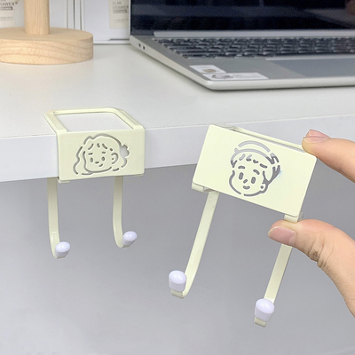 书包挂钩桌边坚固耐用承重学生版学生教室课桌收纳置物架挂包神器