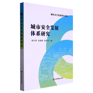 高伟华著 张晓蕾 9787502095642 杨文涛 城市安全发展体系研究