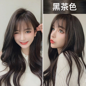 黑茶色染发膏2026流行色显白冷茶潮发型宝哥自己在家染发剂遮白发